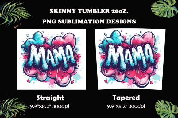 Colorful Mama 20oz Sublimation Tumbler: Graphics & Crafts Asset Review