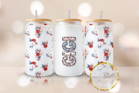 Gigi Libbey Can Wrap UVDTF Glass Cup PNG: Graphics for Crafts
