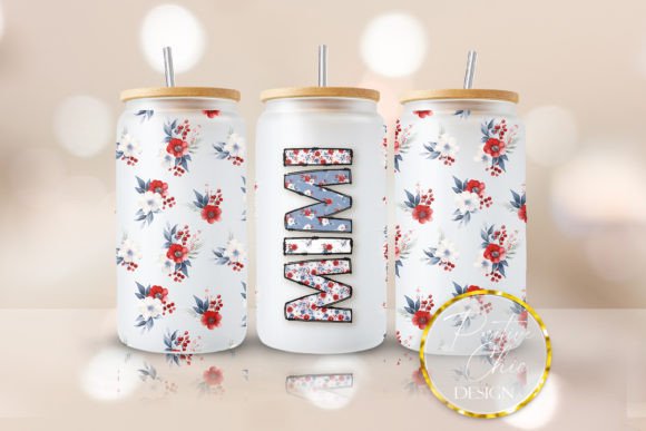 Mimi Libbey Can Wrap UVDTF Glass Cup PNG: Graphics for Crafts