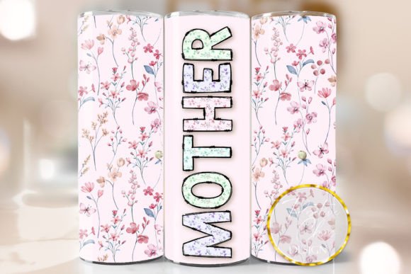 Mothers Day PNG 20oz Tumbler Wrap Mother